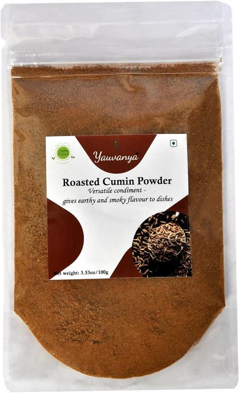 Yauvanya Roasted Cumin Bhuna Jeera Powder Gms Oz Ground