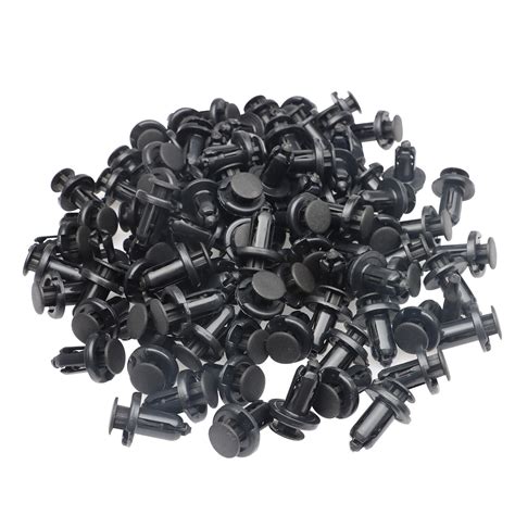 100 PCS Bumper Hood Fender Splash Guard Retainer Clips Fasteners For