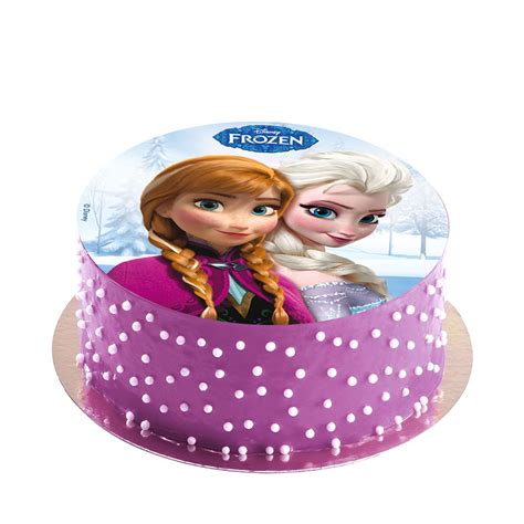 Op Atek Na Tort Kraina Lodu Frozen Anna Elsa Cm