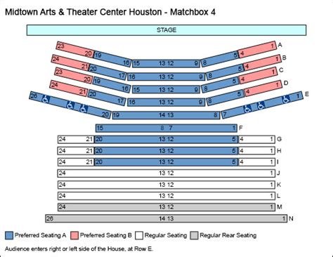 Seating Charts – Main Street Theater