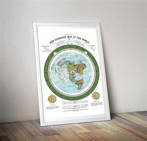 Riley Creative Solutions Flat Earth Map Alexander Gleason S New