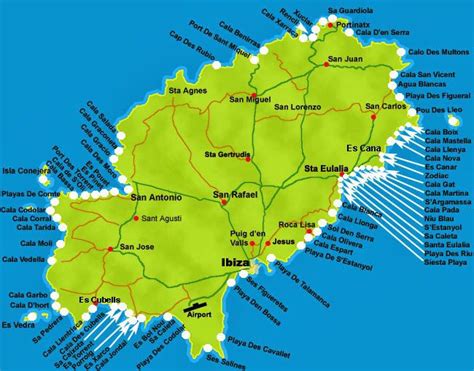 Ibiza Airport Map