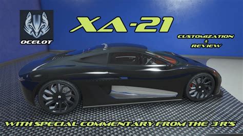 GTAO Car Review The Ocelot XA 21 Supercar YouTube