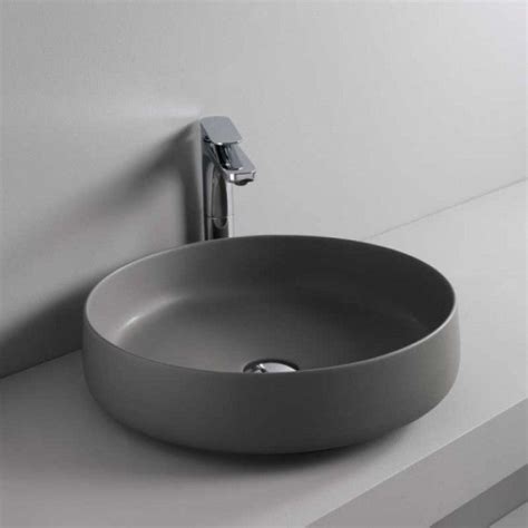 Lavabo Appoggio Cognac Rotondo Art Ceram Leroy Merlin