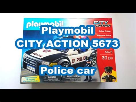 Playmobil City Action Police Car Youtube