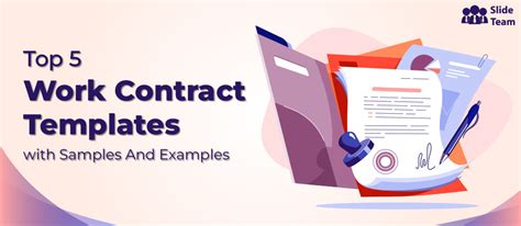 top  work contract templates  samples  examples