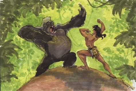 Disney Tarzan Concept Art