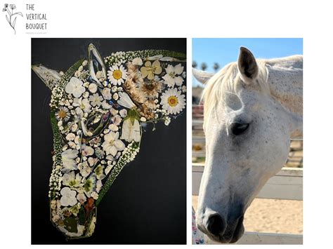 Custom Floral Pet Portrait - Your Pet in Flowers - 8x10 - Etsy