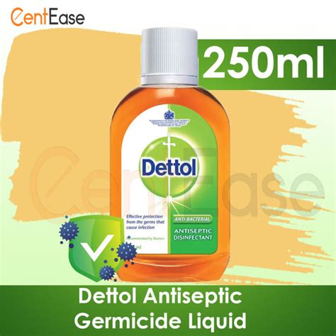 Dettol Antiseptic Germicide Liquid 250ml Exp Feb 2024 Lazada