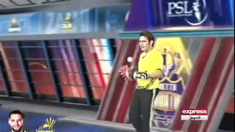 Ahmed Shahzad Dance In Psl On Ground Video Dailymotion