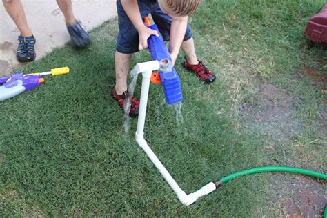 Make Your Own Sprinkler With Pvc Pipes Frugal Fun For Boys And Girls