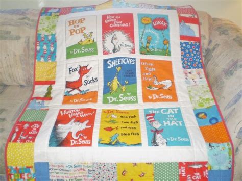 Dr Seuss Baby Quilt Quilts For Sale Baby Boy Quilt Baby Girl Bedding