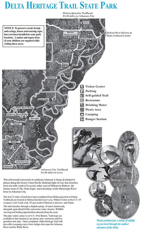 Arkansas State Park Maps Dwhike