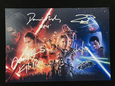 Star Wars Cast Signed 8 X 10 Ra Coa Auction