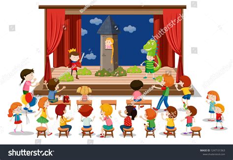 Theater Play Clipart Black