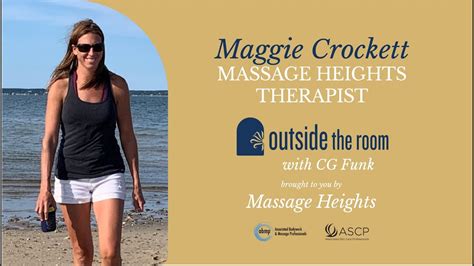 Lead Massage Therapist Maggie Crockett From Massage Heights Youtube