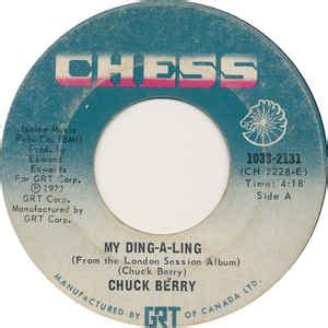 Chuck Berry – My Ding-A-Ling (1972, Vinyl) - Discogs