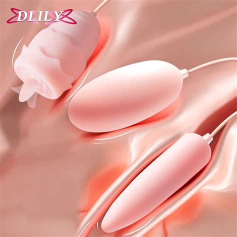 Nipple Sucking Vibrator Sex Toys For Women Vibrating Egg Waterproof