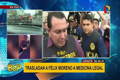 Félix Moreno Exgobernador Fue Trasladado A Sede De Requisitorias