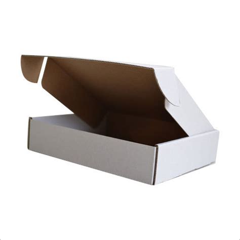 White Plain Duplex Corrugated Die Cut Box At Best Price In Jaipur