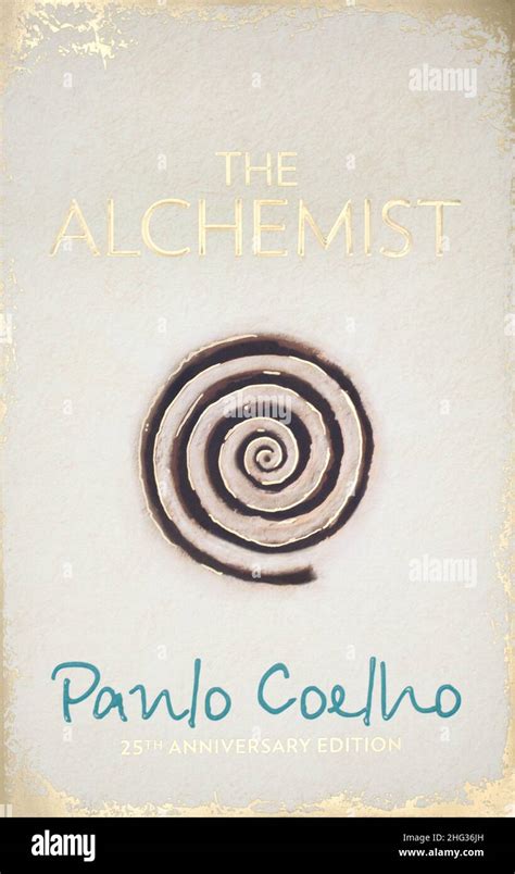 The Book The Alchemist By Paulo Coelho Stock Photo Alamy