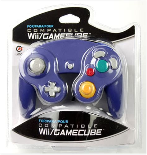 Wiigamecube Wired Controller Cirka Purple