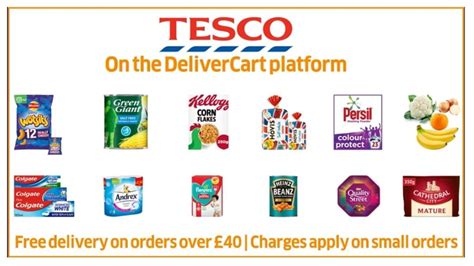 Tesco Whoosh Delivery through DeliverCart Same-Day Delivery