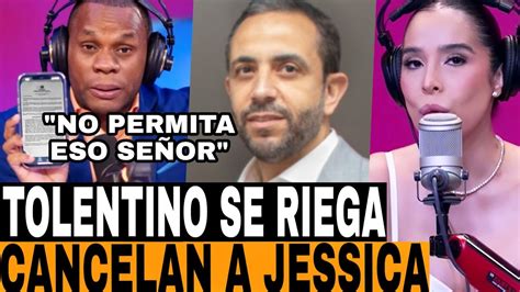 DIOS MIO RAMON TOLENTINO SE RIEGA TRAS CANCELACION DE JESSICA PEREIRA