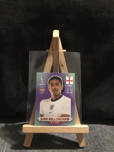 Panini Fifa World Cup Qatar Jude Bellingham Sticker Eng Mint