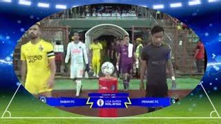 Sabah Fc Melawan Penang Fc Liga Super Malaysia By Crazy Football