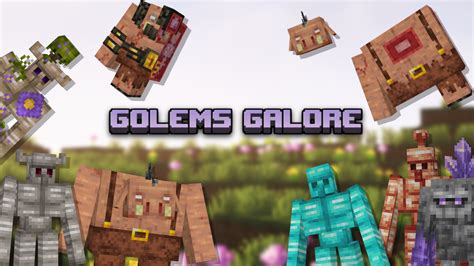 Golems Galore Screenshots Minecraft Resource Packs Curseforge