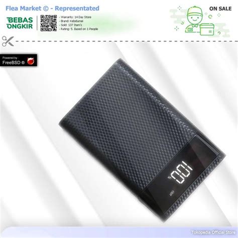 Promo Kebidumei DIY Power Bank Case USB Type C 4 X 18650 2 Port KA4