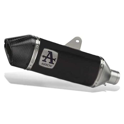 Arrow Veloce Dark Aluminum Silencer For Triumph Tiger 850 900 Sid