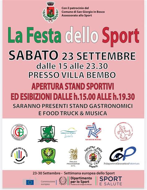 La Festa Dello Sport Pro Loco Venete