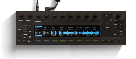 Ableton Control Panel - Standalone screen from push 2 with knobs ...