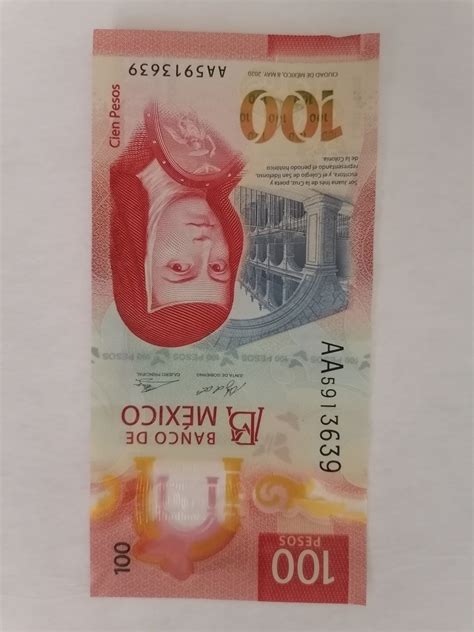 Billete De Nuevos Pesos Serie Aa Original Para Coleccion Mercado