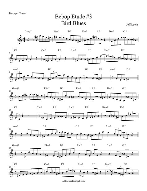 The Essence Of The Blues Trumpet 10 Great Etudes