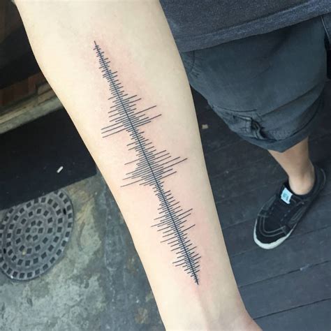 Waveform Tattoo