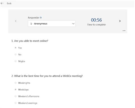 Creating Quizzes, Surveys and Polls with Microsoft Forms