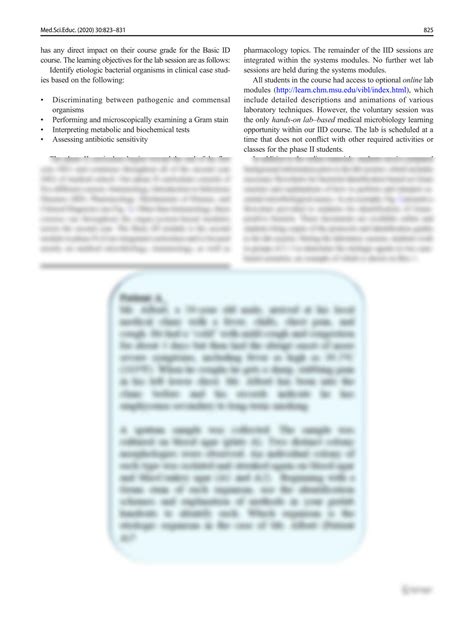 SOLUTION: Do voluntary lab based active learning sessions impact