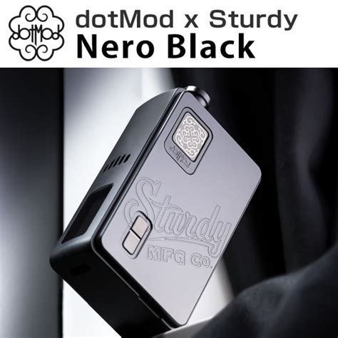 Dotmod X Sturdy Dotaio V Nero Black Limited Edition Vapeworx