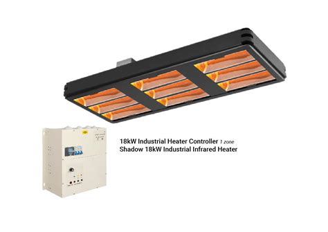 Shadow Kw Industrial Infrared Heater And Controller