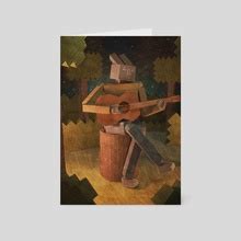 Rabbit Guitarist An Art Print By James Shedden INPRNT