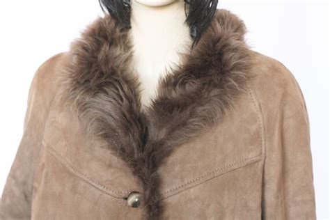 Genuine Sherpa Leather Shearling Parka Winter Coat Vi Gem