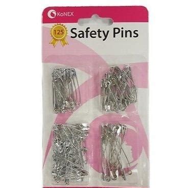 Household Safety Pins, Assorted Sizes