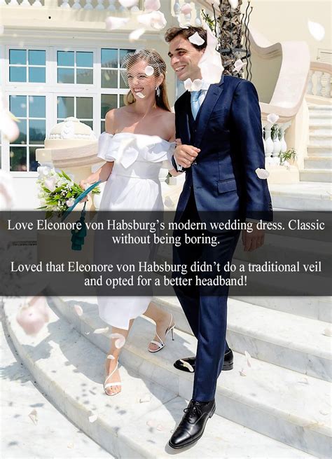 Royal Confessions Love Eleonore Von Habsburgs Modern Wedding