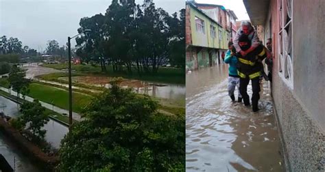 Inundaciones Y Cierre De Vías Por Lluvias En La Ciudad De Soacha