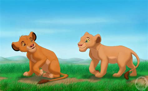 Simba and Nala by Kivuli on DeviantArt