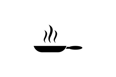 Frying Pan Icon Vector Concept Design Graphic By Quatrovio · Creative