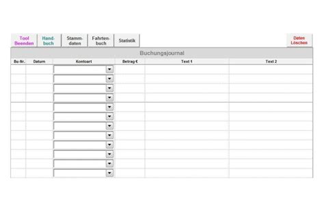 Excel Tool Fahrtenbuch Bzw Firmenwagen Rechner